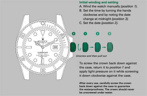 how to set date in rolex watch|how to change date on Rolex.